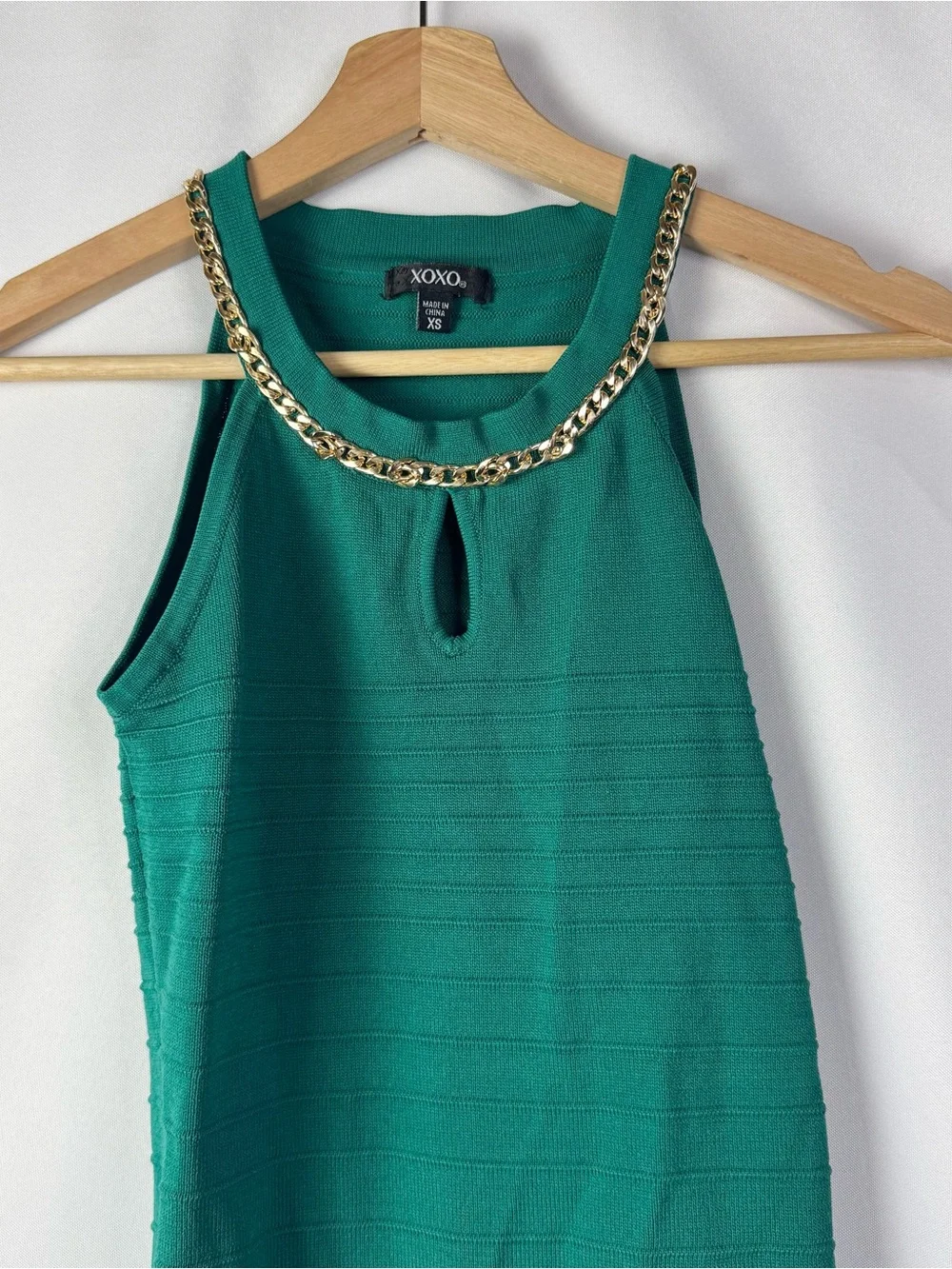 XOXO emerald green